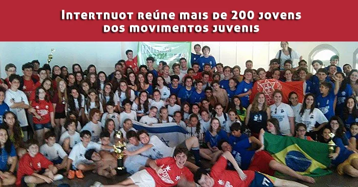 Intertnuot reúne mais de 200 jovens dos movimentos juvenis