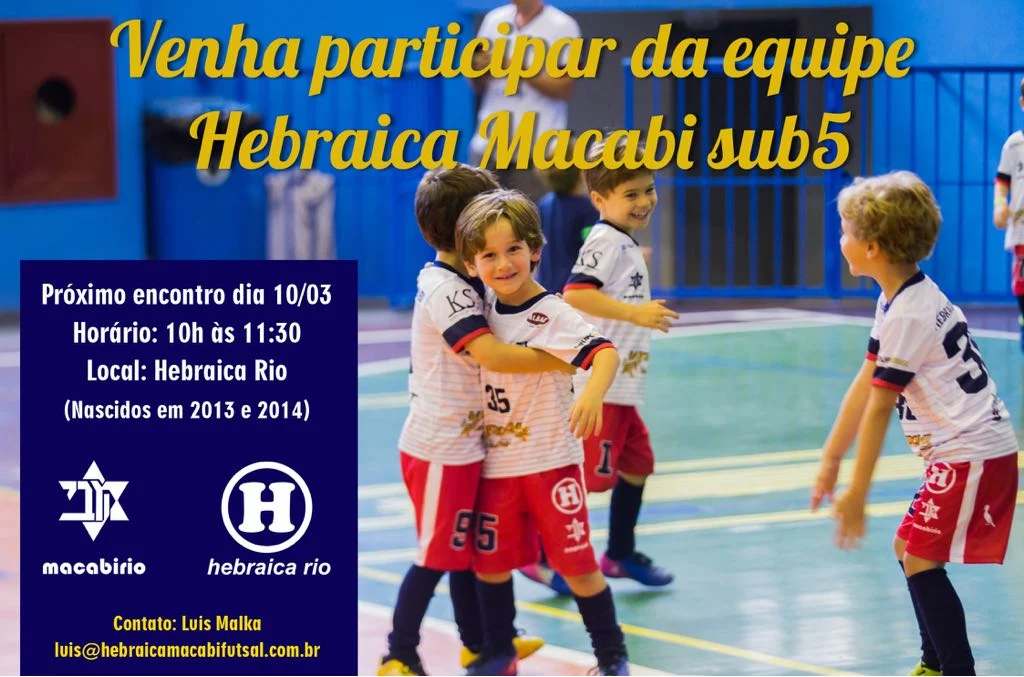 Projeto Futsal Hebraica-Macabi Sub5