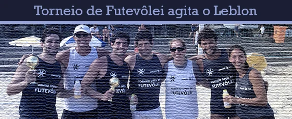 Torneio de Futevôlei agita o Leblon