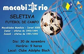 Seletiva de Futebol de Campo